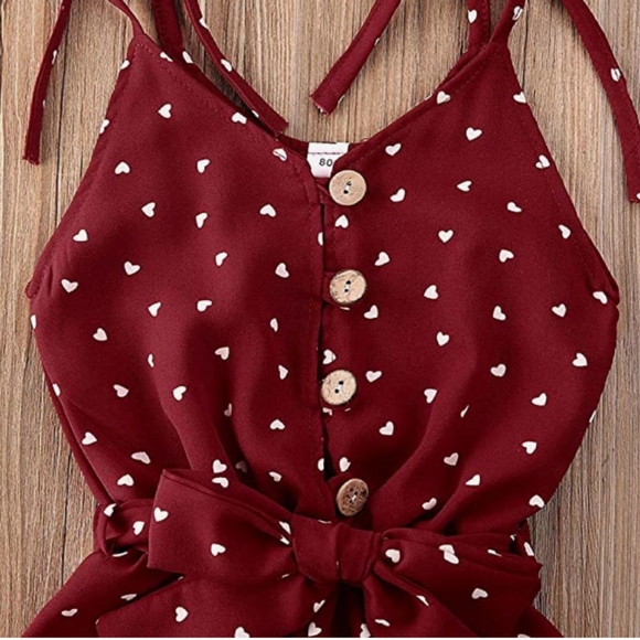 ⭐ HP ⭐ Polka Heart Romper - Picture 3 of 8